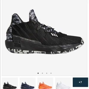 Men’s Adidas Basketball Sneakers Dame 7 Size 12